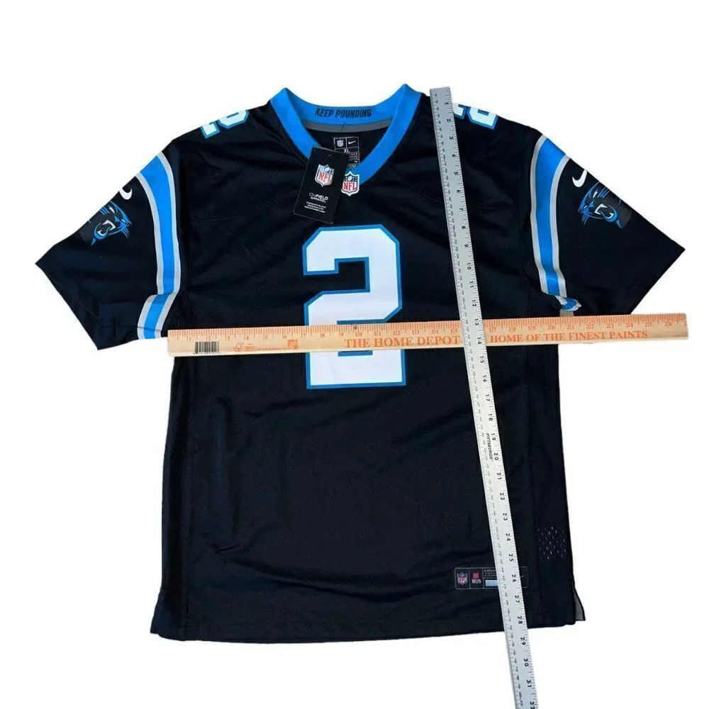Nike On Field Carolina Panthers #2 DJ Moore Football Jersey Youth XL‎